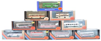 COLLECTION OF EFE 1/76 SCALE DIECAST MODEL BUSES