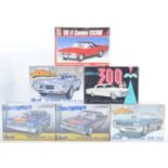 COLLECTION OF X6 FACTORY SEALED PLASTIC MODEL CAR KITS