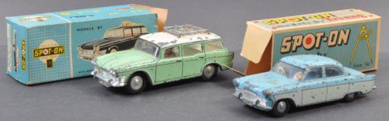 TWO VINTAGE TRIANG SPOT ON 1/42 SCALE BOXED DIECAST MODELS