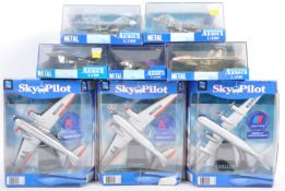 COLLECTION OF AVIATION INTEREST DIECAST SCALE MODEL AIRCRAFTS