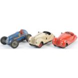 COLLECTION OF THREE SCHUCO CLOCKWORK CARS