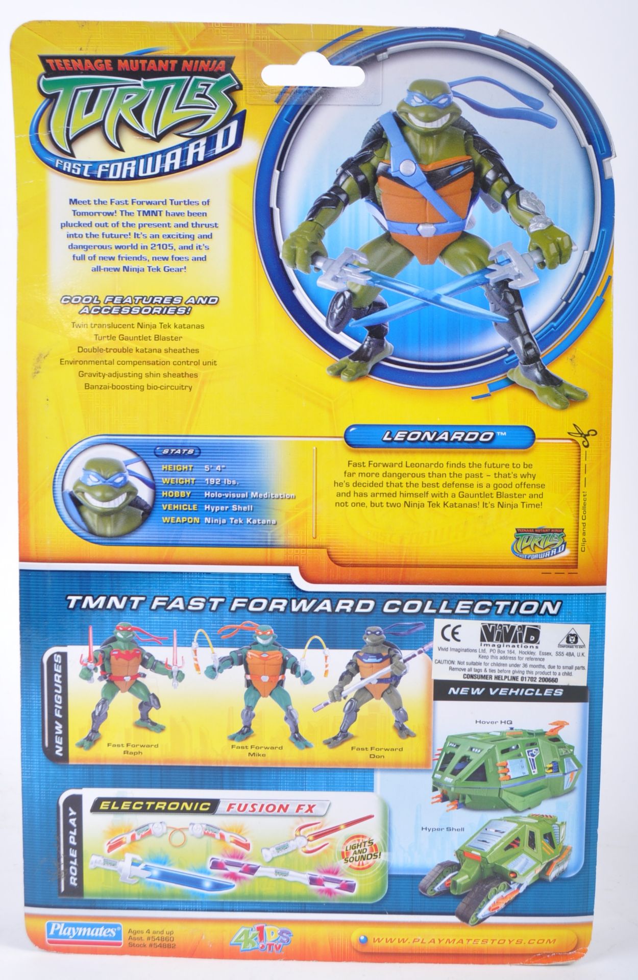 PLAYMATES FACTORY SEALED TMNT COWABUNGA CARL PARTY BUS - Image 9 of 9