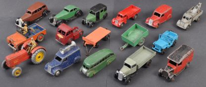 COLLECTION OF ORIGINAL DINKY TOYS DIECAST MIODEL VEHICLES