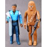 STAR WARS ACTION FIGURES - CHEWBACCA & LANDO CALRISSIAN