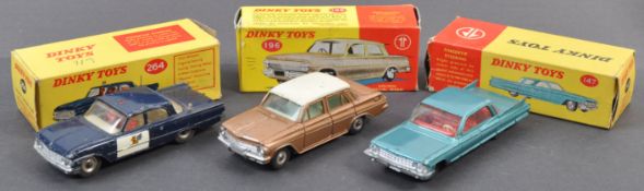 COLLECTION OF VINTAGE DINKY TOYS BOXED DIECAST MODELS