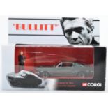 CORGI CLASSICS DIECAST MODEL FORD MUSTANG ' BULLITT ' MOVIE