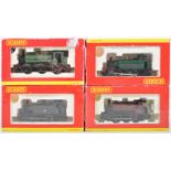 COLLECTION OF X4 HORNBY 00 GAUGE MODEL RAILWAY TRAINSET LOCOS