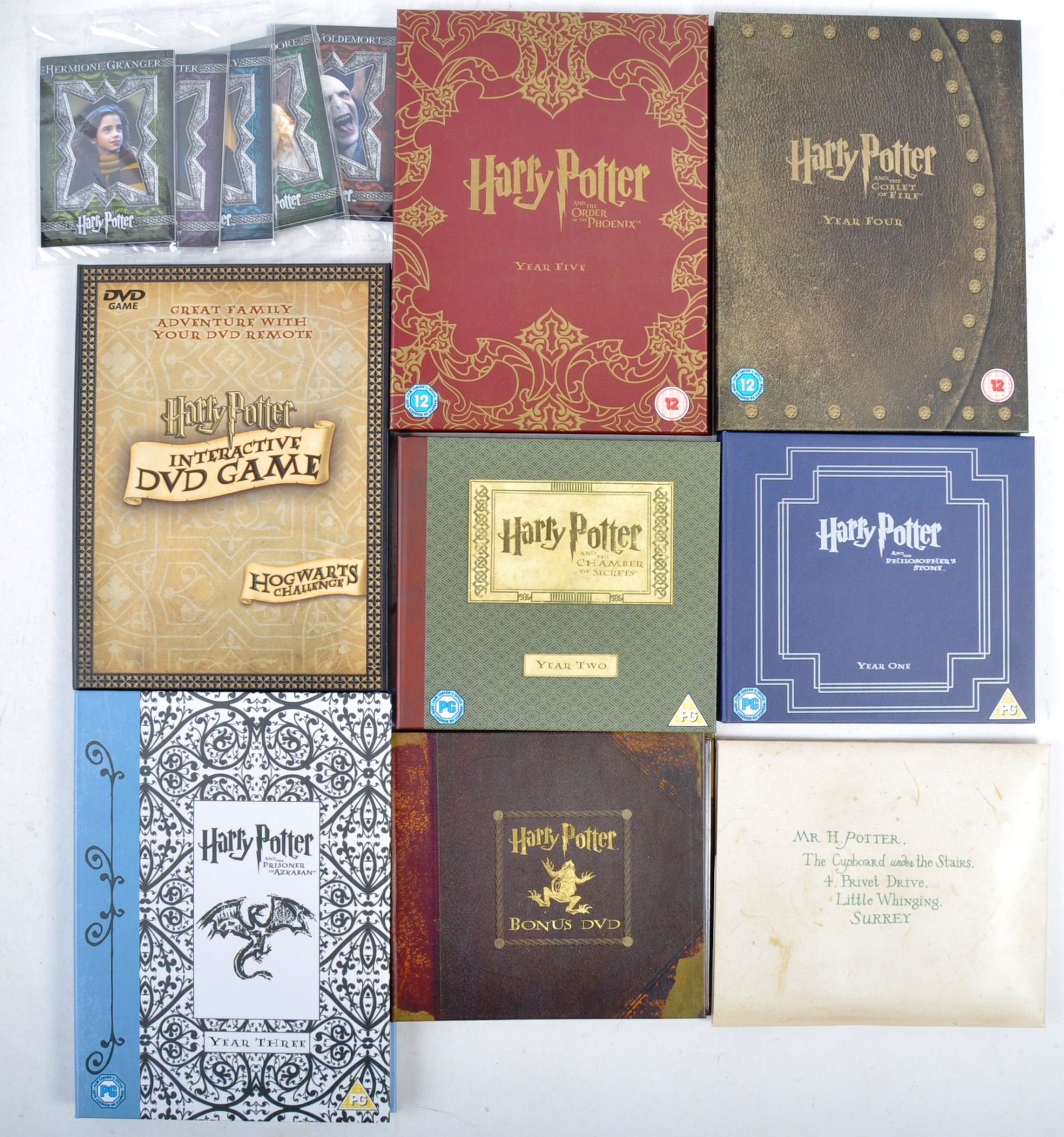 HARRY POTTER - LIMITED EDITION DVD BOX SET TREASURE SET - Image 2 of 8