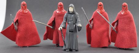 STAR WARS ACTION FIGURES - ROYAL GUARDS & THE EMPEROR