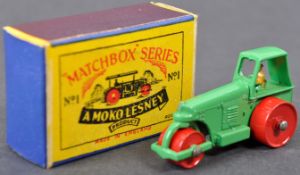 MATCHBOX MOKO LESNEY NO. 1B DIESEL ROAD ROLLER