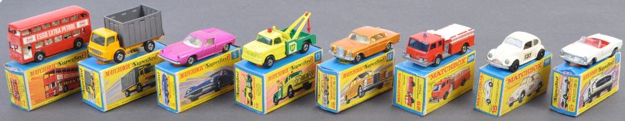 COLLECTION OF VINTAGE MATCHBOX SUPERFAST BOXED DIECAST MODELS