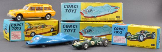 COLLECTION OF VINTAGE CORGI TOYS BOXED DIECAST MODELS