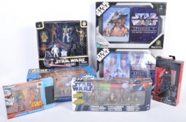 COLLECTION OF HASBRO STAR WARS BOXED FIGURE SETS