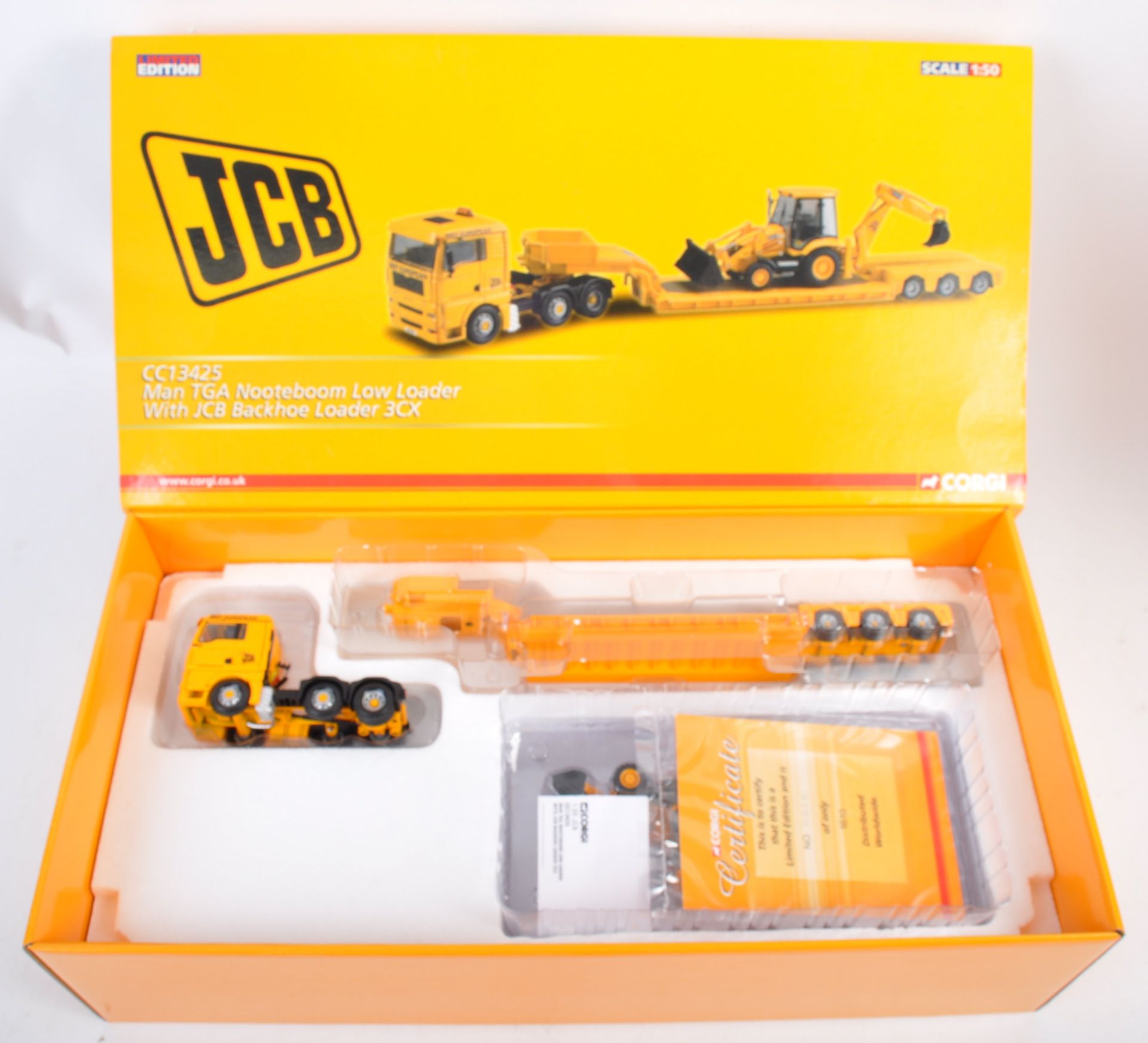 CORGI LIMITED EDITION JCB DIECAST BOXED MODEL SET - Image 2 of 4