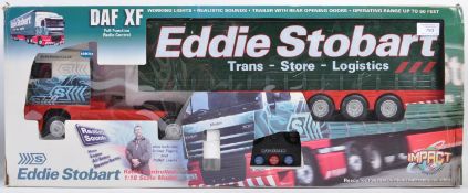 EDDIE STOBART 1/18 SCALE RADIO CONROLLED MODEL DAF TRUCK