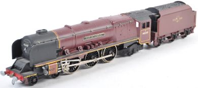 HORNBY DUBLO 00 GAUGE CITY OF LONDON LOCO AND TENDER