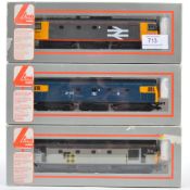 COLLECTION OF X3 LIMA 00 GAUGE DIESEL MODEL RAILWAY LOCOS