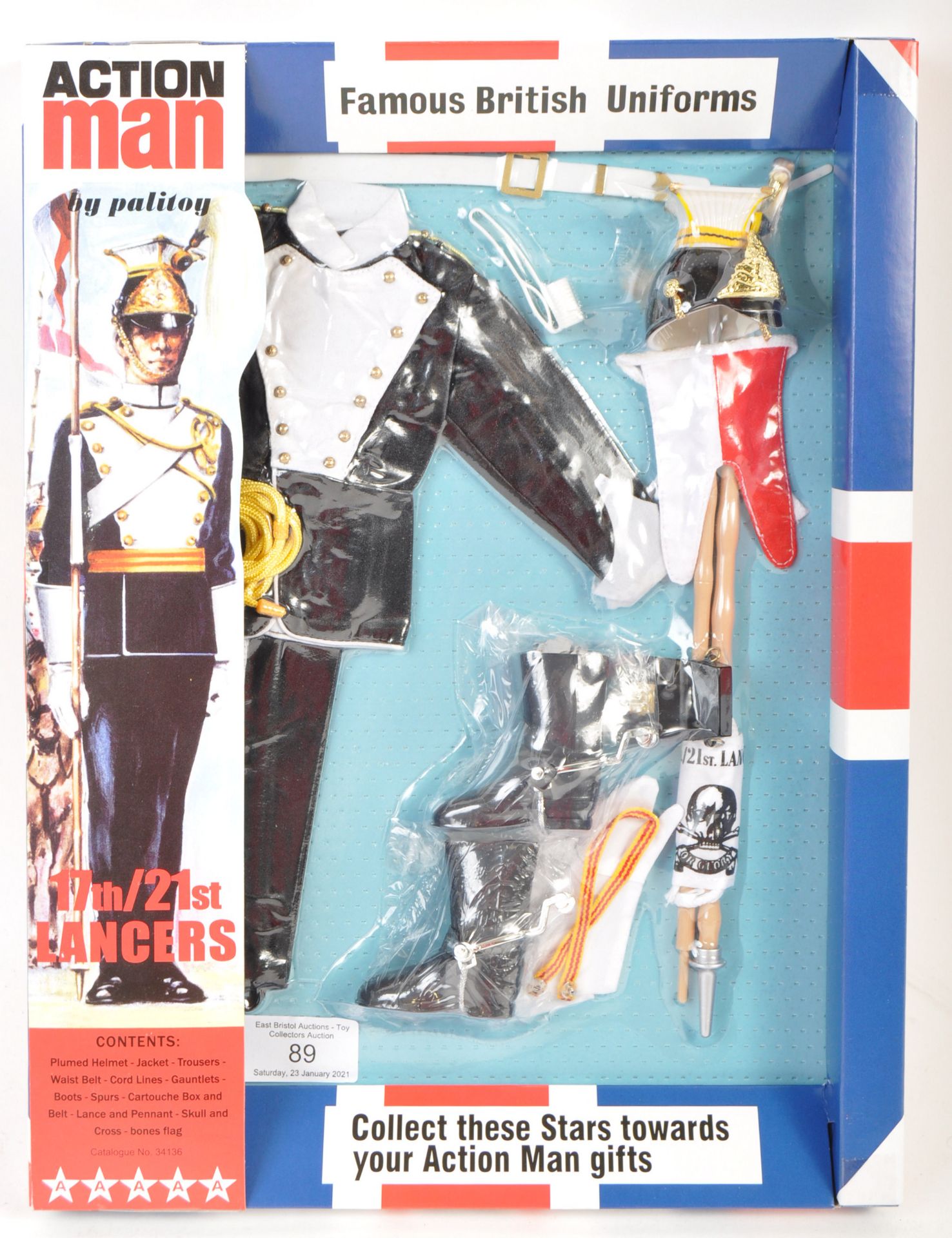 ACTION MAN 40TH ANNIVERSARY 21ST LANCERS UNIFORM SET