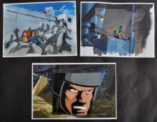 ANIMATION ARTWORK - GI JOE EXTREME - ORIGINAL ARTWORK CELS