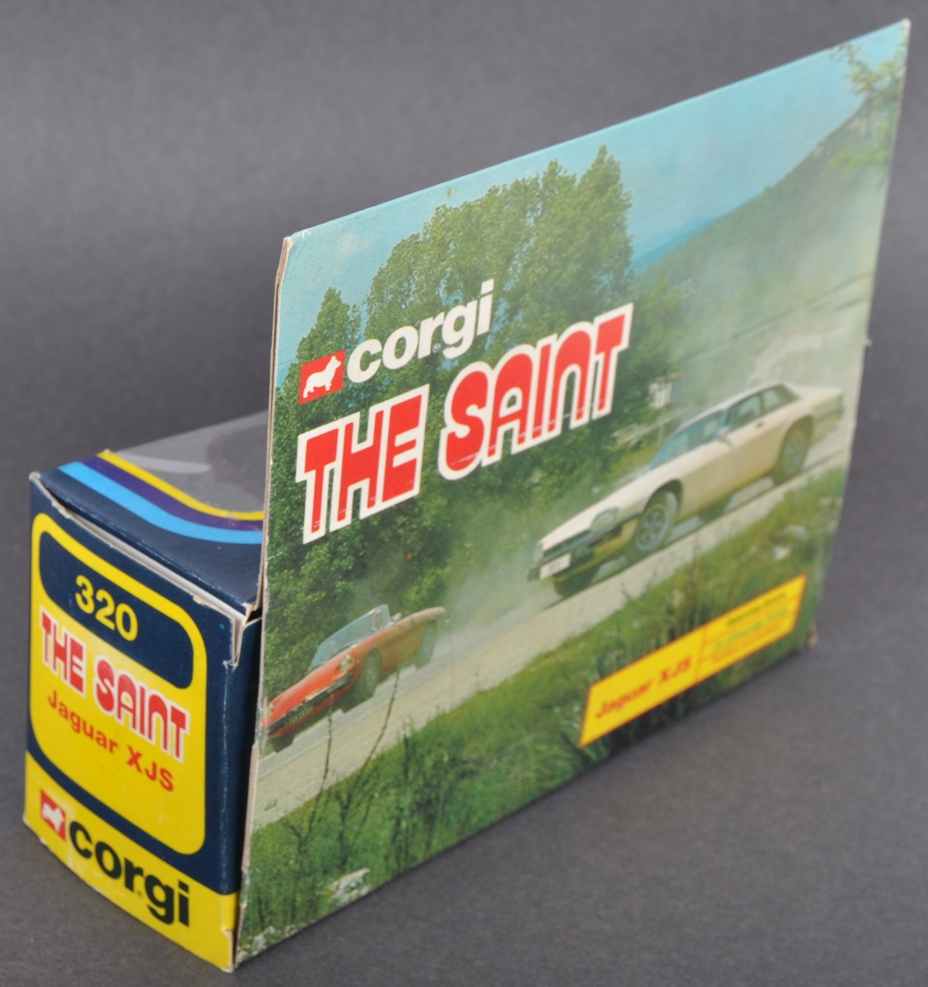 ORIGINAL EX-SHOP-STOCK CORGI 'THE SAINT' JAGUAR XJS 320 - Bild 3 aus 4