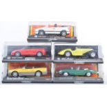 COLLECTION OF X5 NEW RAY 1/43 SCALE PRECISION DIECAST MODEL CARS