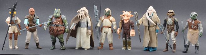 STAR WARS ACTION FIGURES - COLLECTION OF JABBA'S PALACE FIGURES