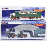 TWO CORGI 1/50 SCALE HAULIERS OF RENOWN DIECAST MODEL TRUCKS