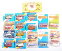COLLECTION OF VINTAGE MATCHBOX DIECAST MODEL BUSES