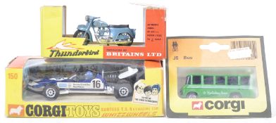 COLLECTION OF VINTAGE CORGI AND BRITAINS DIECAST MODEL CARS