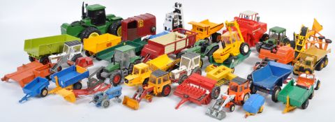 LARGE COLLECTION OF ASSORTED FARM INTEREST DIECAST MODELS