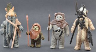 STAR WARS ACTION FIGURES - COLLECTION OF EWOKS