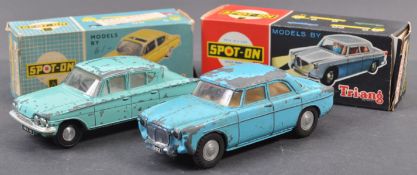 TWO ORIGINAL VINTAGE BOXED TRIANG SPOT ON 1/42 SCALE DIECAST MODELS