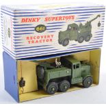 ORIGINAL VINTAGE DINKY TOYS 726 RECOVERY TRACTOR