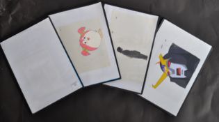 ANIMATION ARTWORK - LARGE COLLECTION (X3 FOLDERS) OF ANIME CELS