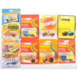 COLLECTION OF CORGI JUNIORS AND MATCHBOX CARDED DIECAST