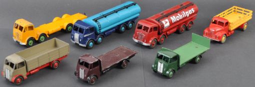 COLLECTION OF VINTAGE DINKY TOYS DIECAST MODEL TRUCKS