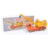 ORIGINAL DINKY SUPERTOYS MADE 972 20 TON LORRY CRANE