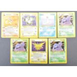 ORIGINAL 1990'S POKEMON FOSSIL SET HOLO CARDS