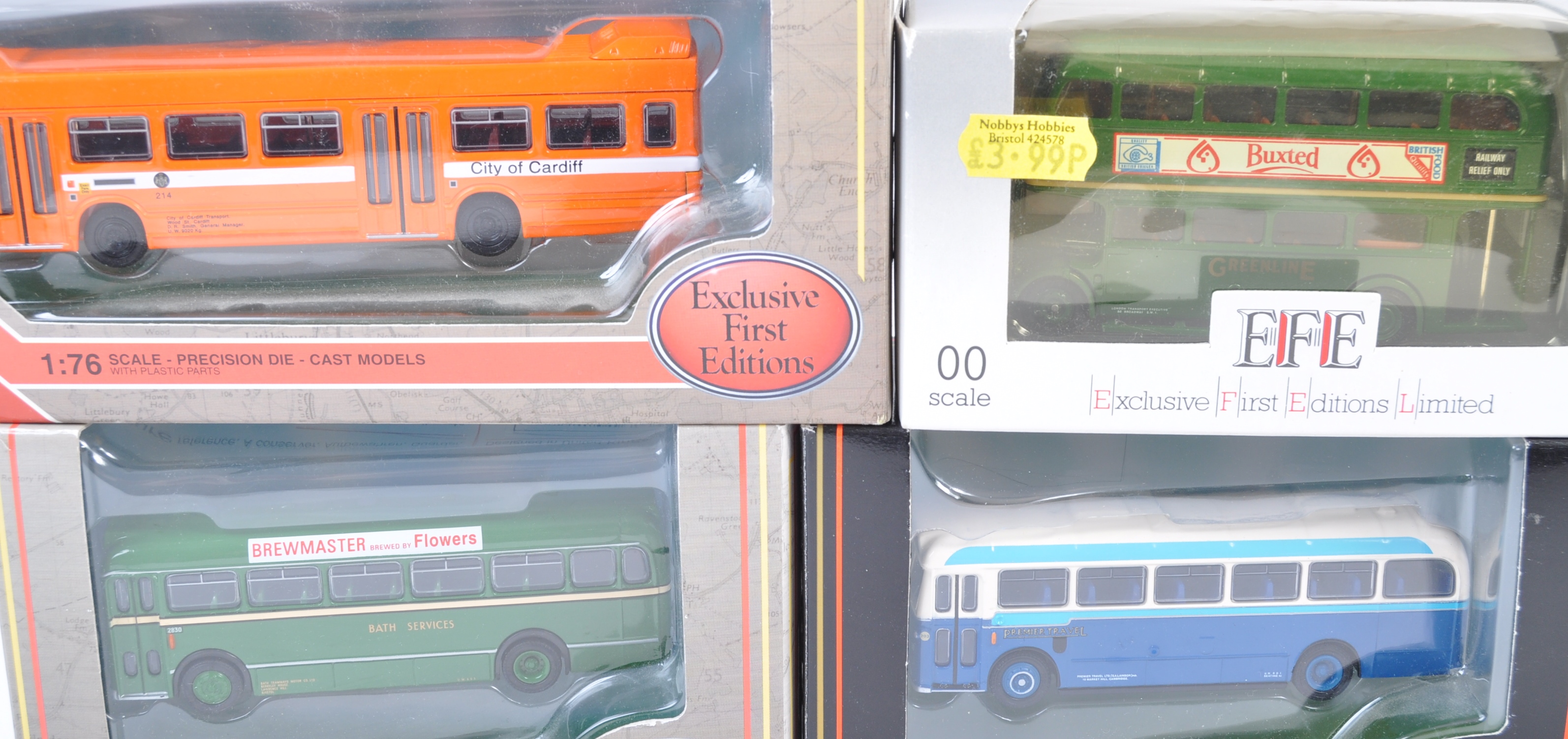 COLLECTION OF EFE 1/76 SCALE DIECAST MODEL BUSES - Image 4 of 5