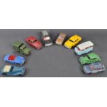 COLLECTION OF ORIGINAL DINKY TOYS DIECAST MIODEL VEHICLES