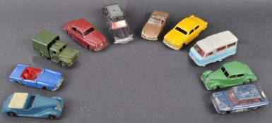 COLLECTION OF ORIGINAL DINKY TOYS DIECAST MIODEL VEHICLES
