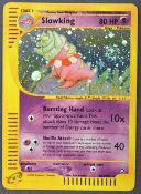 ORIGINAL POKEMON HOLO TRADING CARD H22/H32 SLOWKING