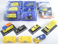 COLLECTION OF ASSORTED MICHELIN MAN DIECAST MODEL VEHICLES