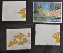 ANIMATION ARTWORK - STAR WARS EWOKS CARTOON CELS