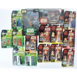 COLLECTION OF HASBRO CARDED STAR WARS ACTION FIGURES