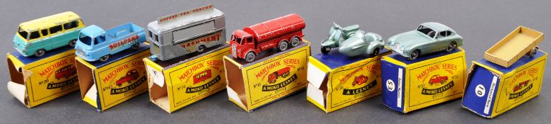 COLLECTION OF VINTAGE MOKO LESNEY MATCHBOX DIECAST