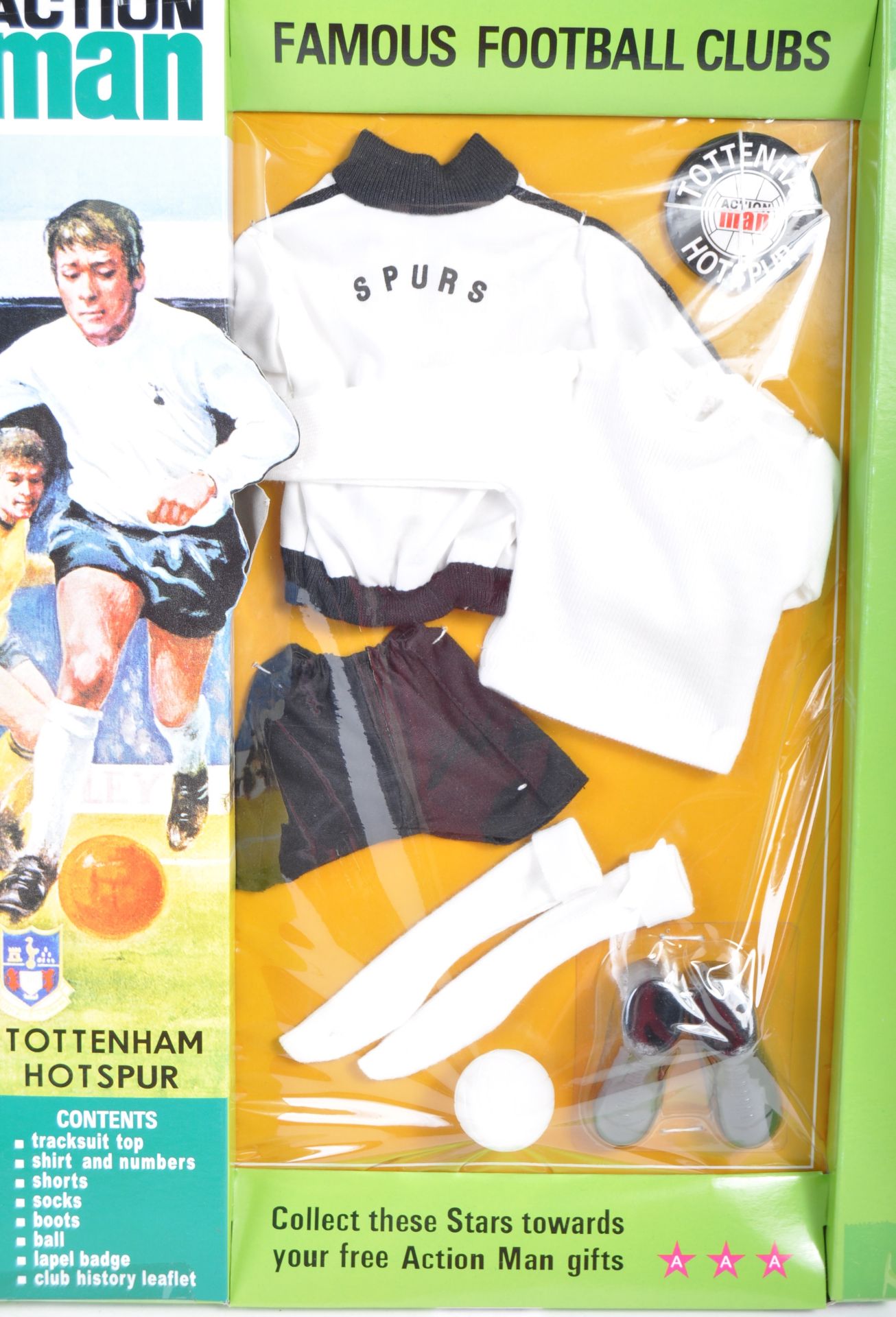 ACTION MAN 40TH ANNIVERSARY HASBRO FOOTBALLER UNIFORMS - Image 3 of 5