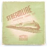 METTOY O GAUGE CLOCKWORK STREAMLINE TRAINSET