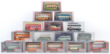 COLLECTION OF X15 CORGI ORIGINAL OMNIBUS DIECAST MODEL BUSES