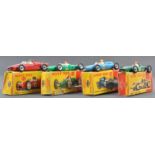 COLLECTION OF X4 VINTAGE DINKY TOYS DIECAST RACING CARS